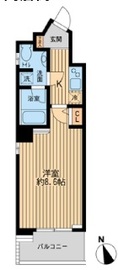 アムス大手町 901 間取り図