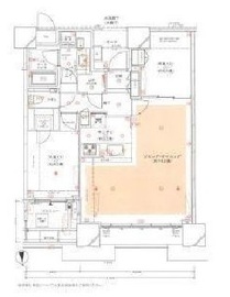 ドゥ・トゥール 29階 間取り図