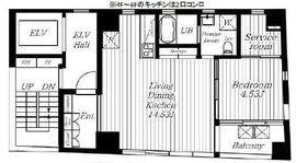 グレース白金 201 間取り図