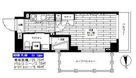 ステージグランデ清澄白河アジールコート 8階 間取り図