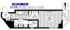 ステージグランデ清澄白河アジールコート 1階 間取り図