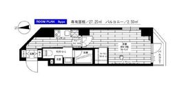 ステージグランデ清澄白河アジールコート 1階 間取り図