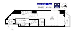 ステージグランデ清澄白河アジールコート 7階 間取り図