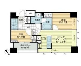 グランスイート麻布台ヒルトップタワー 15階 間取り図