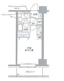 プライムアーバン豊洲 307 間取り図
