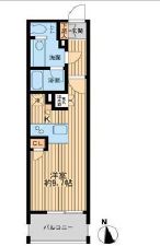 ニューシティアパートメンツ芝公園 902 間取り図