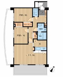 HF馬込レジデンス 205 間取り図