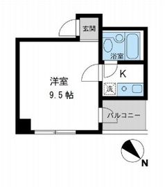 S-FORT日本橋箱崎 802 間取り図