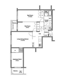 コンフォリア千石 205 間取り図