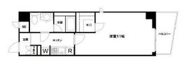 アンジェラ神宮前 603 間取り図