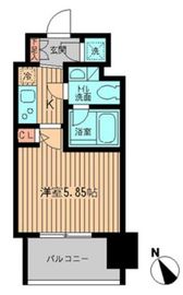 レジディア大森 305 間取り図