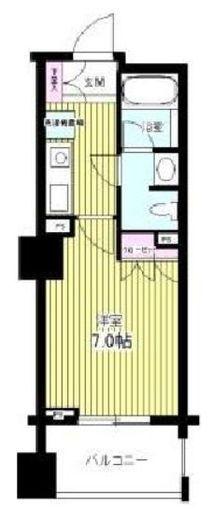 グランスイート明石町 5階 間取り図