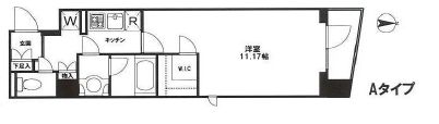 アンジェラ神宮前 6F3 間取り図