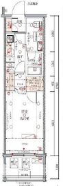 デュアレス千代田三崎町 4階 間取り図