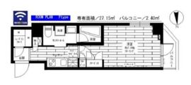 ステージグランデ清澄白河アジールコート 2階 間取り図