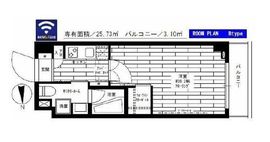 ステージグランデ清澄白河アジールコート 2階 間取り図