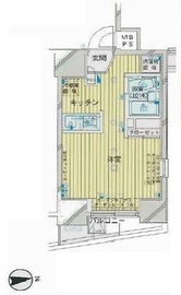 OLIO麻布十番 (オリオ麻布十番) 9階 間取り図