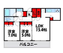 ル・サンク大崎シティタワー 3階 間取り図
