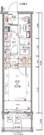 デュアレス千代田三崎町 3階 間取り図