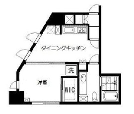 アルファニッシュ白金高輪 8階 間取り図