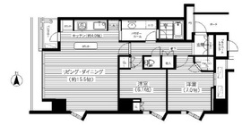 ワールドシティタワーズ アクアタワー 31階 間取り図