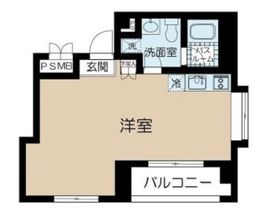 カイザー赤坂ビル 501 間取り図