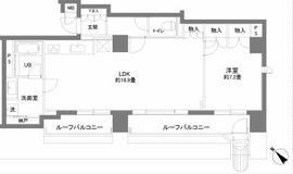 カスタリアお茶の水 703 間取り図