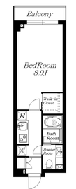 グレイスコート目黒 6階 間取り図