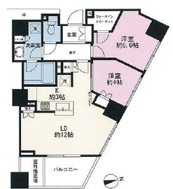 ザ・パークハウス西麻布レジデンス 3階 間取り図