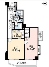 NK青山ホームズ 306 間取り図