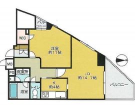 NK青山ホームズ 517 間取り図