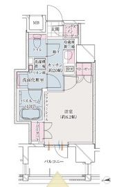 アトラス新宿左門町 11階 間取り図