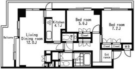 ドゥーエ千石 301 間取り図