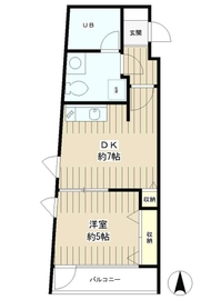 Bell南青山 301 間取り図