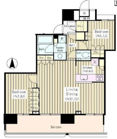 THE TOYOSU TOWER 31階 間取り図