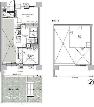 パークキューブ西ヶ原ステージ 239 間取り図