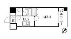 ドゥーエ新川 1303 間取り図