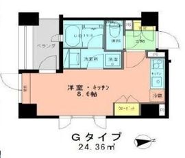 ラフィネジュ学芸大学 301 間取り図