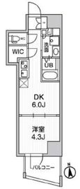 グレンパーク秋葉原イースト 302 間取り図