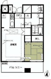 ラ・トゥール新宿 1013 間取り図