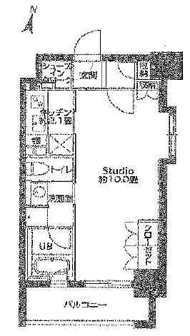 リリエンベルグ目白壱番館 703 間取り図