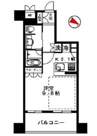 クオリアYZ恵比寿 4階 間取り図