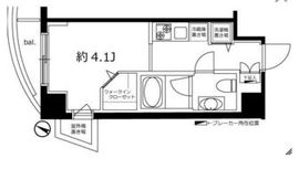 アーバンファースト神楽坂 5階 間取り図