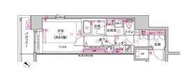 デュアレス愛宕虎ノ門 2階 間取り図