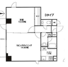 アンジェラ神宮前 5F4 間取り図