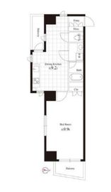 ヴィラージュ南青山 2階 間取り図