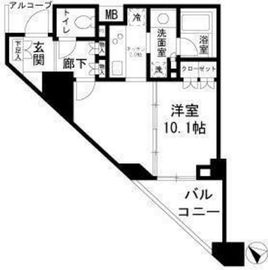 パークホームズ学芸大学リベラヴィータ 3階 間取り図