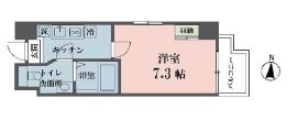 アムス四谷三丁目 401 間取り図