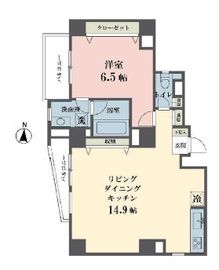 アムス四谷三丁目 905 間取り図