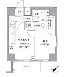 グランベル中落合 1503 間取り図